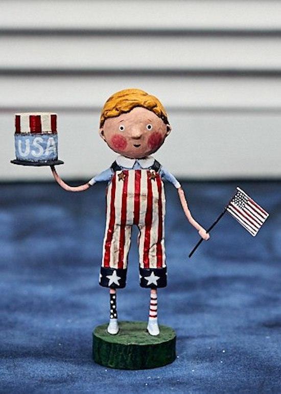 Land that I Love Lori Mitchell Patriotic Figurine-1